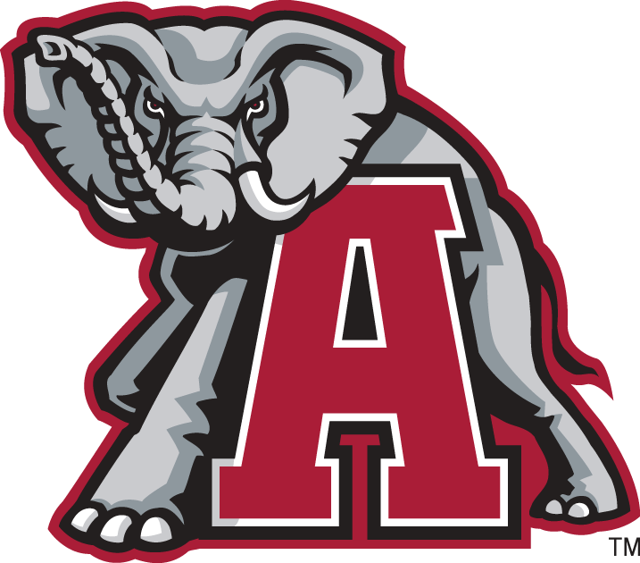 Alabama Crimson Tide 2001-Pres Alternate Logo iron on transfers for fabric...